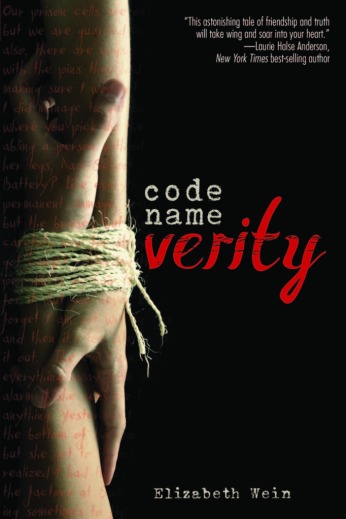 Codename Verity, by Elizabeth Wein. Published by Hyperion.